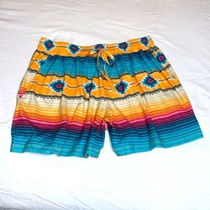 Womens Cheeky’s Brand Aztec shorts